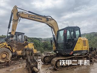 江西-九江市二手柳工CLG9075EES挖掘机实拍照片