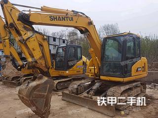 河南-郑州市二手山推SE85-9挖掘机实拍照片
