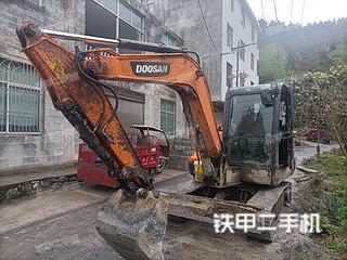 湖北-恩施市二手斗山DX55-9C挖掘机实拍照片