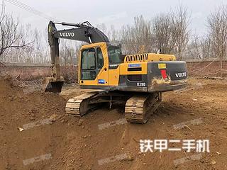 潮州沃尔沃EC210D挖掘机实拍图片