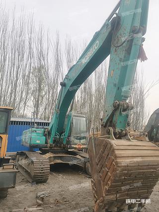 新疆-和田地区二手神钢SK350LC-8挖掘机实拍照片