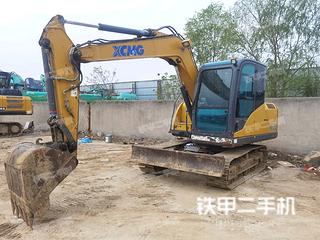河南-郑州市二手徐工XE80D挖掘机实拍照片