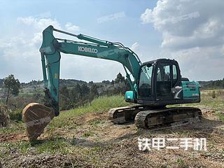 四川-阿坝藏族羌族自治州二手神钢SK140LC-8挖掘机实拍照片