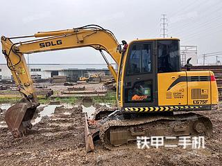 海口山东临工E675FS挖掘机实拍图片