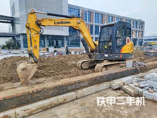 渭南柳工CLG906E挖掘机实拍图片