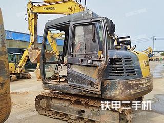 江西-萍乡市二手现代R80-7挖掘机实拍照片