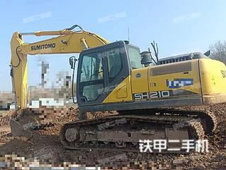 河北-邯郸市二手住友SH210-6挖掘机实拍照片