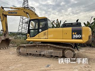 河源小松PC360-7挖掘机实拍图片