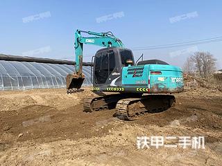 神钢SK130-8挖掘机实拍图片