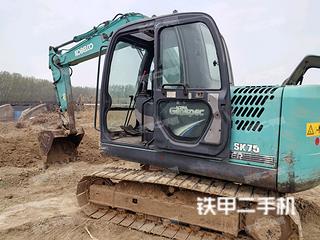 上海神钢SK75-8挖掘机实拍图片