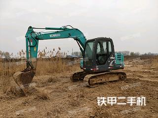 北京神钢SK75-8挖掘机实拍图片