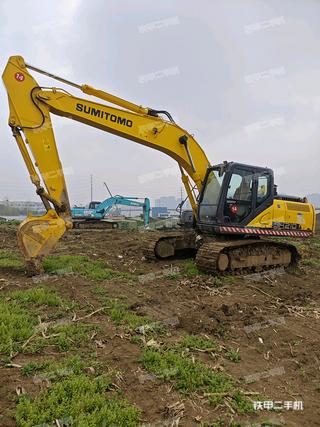 安徽-滁州市二手住友SH210-6挖掘机实拍照片