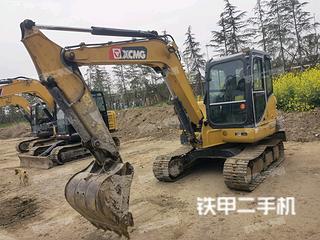 河南-郑州市二手徐工XE65DA挖掘机实拍照片