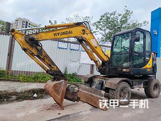 重庆-重庆市二手现代R60W-7挖掘机实拍照片