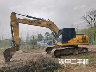 来宾柳工CLG922E挖掘机实拍图片