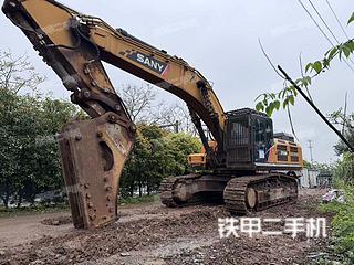 浙江-金华市二手三一重工SY550H挖掘机实拍照片