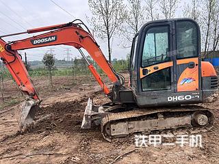 安徽-铜陵市二手斗山DH60-7挖掘机实拍照片