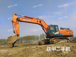 青岛日立ZX360H-5A挖掘机实拍图片