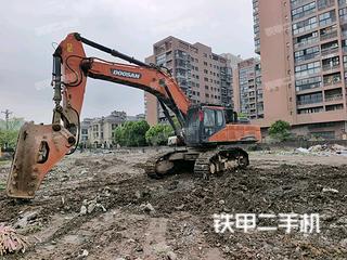 浙江-丽水市二手斗山DX520LC-9C挖掘机实拍照片