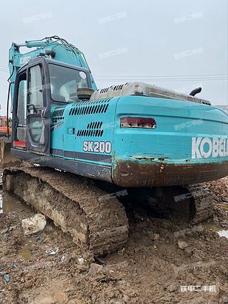 泸州神钢SK200-8挖掘机实拍图片