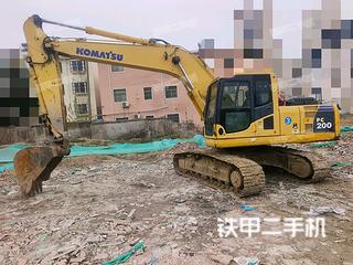 安徽-淮北市二手小松PC200-8挖掘机实拍照片