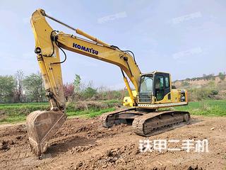 陕西-西安市二手小松PC240LC-8挖掘机实拍照片