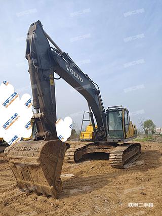 河南-郑州市二手沃尔沃EC250DL挖掘机实拍照片