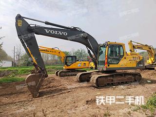 陕西-西安市二手沃尔沃EC210B挖掘机实拍照片