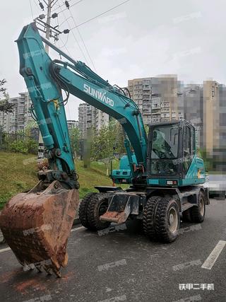 重庆山河智能SWE150W挖掘机实拍图片