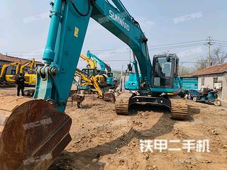 山东-潍坊市二手山河智能SWE205E-3H挖掘机实拍照片