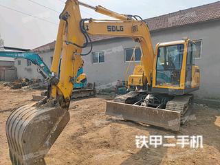 山东-潍坊市二手山东临工E675F挖掘机实拍照片