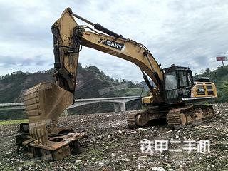 内江三一重工SY485H挖掘机实拍图片