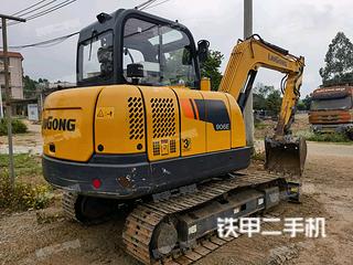 茂名柳工CLG906E挖掘机实拍图片