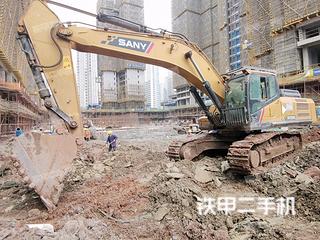 郑州三一重工SY375H挖掘机实拍图片