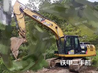 贵州-六盘水市二手卡特彼勒320D2液压挖掘机实拍照片