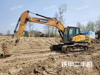 河南-驻马店市二手三一重工SY215H挖掘机实拍照片