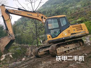贵州-六盘水市二手三一重工SY135C挖掘机实拍照片