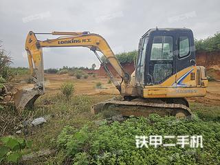 鹰潭龙工LG6065挖掘机实拍图片