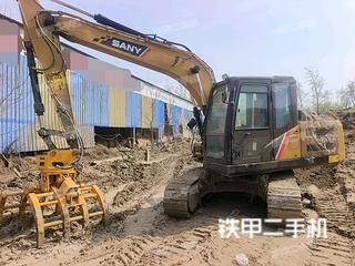 广州三一重工SY135C挖掘机实拍图片