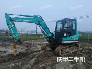 临沂山河智能SWE60E挖掘机实拍图片
