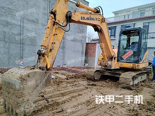 成都龙工LG6085挖掘机实拍图片