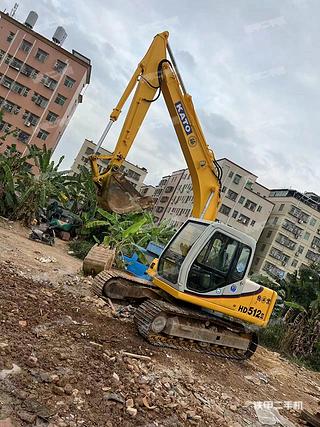 广州加藤HD512II挖掘机实拍图片