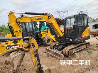 西安柳工CLG906E挖掘机实拍图片