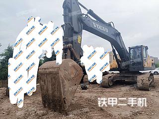 陕西-咸阳市二手沃尔沃EC350DL挖掘机实拍照片