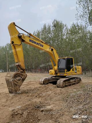 河北-邢台市二手小松PC220-8挖掘机实拍照片