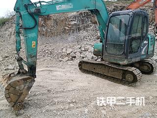 兰州神钢SK75-8挖掘机实拍图片