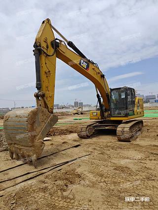 陕西-西安市二手卡特彼勒323挖掘机实拍照片