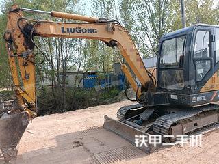 济南柳工CLG906D挖掘机实拍图片