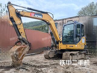 揭阳徐工XE55DA挖掘机实拍图片