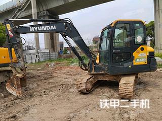 济南现代HX55N挖掘机实拍图片